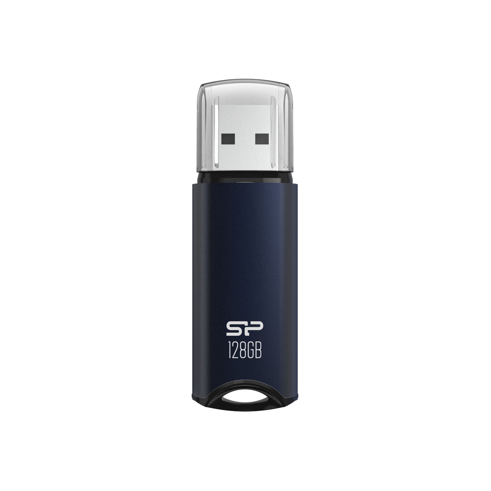 Silicon Power 128GB Marvel M02 USB 3.2 Gen 1 Flash Drive - Navy Blue - SP128GBUF3M02V1B