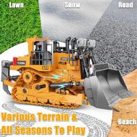 Educational-Toys-Remote-Control-Excavator-Bulldozer-Toy-2-4G-11-Channel-RC-Front-Loader-Tractor-AU-18
