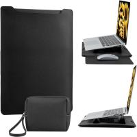 Laptop-Carry-Bags-15-16-Inch-Waterproof-PU-Leather-Laptop-Sleeve-with-Stand-Protective-Case-for-MacBook-Air-Pro-iPad-HP-Dell-Surface-Laptops-Black-10