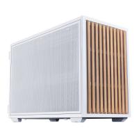 Lian Li B4 DAN Wood mATX Case - White (PC-B4W-WD)