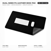 Mouse-Pads-Dual-Sided-PU-Leather-Desk-Pad-Waterproof-Large-Mouse-Pad-for-Keyboard-and-Mouse-Office-Desk-Mat-900x400x3mm-Black-Grey-20