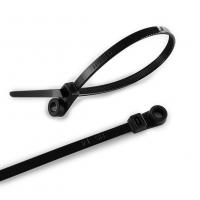 Outdoor-Tools-Screw-Mount-Cable-Ties-7-5-Inch-Black-100-Pack-50lb-Mountable-Cable-Ties-UV-Resistant-Self-Locking-Nylon-Zip-Ties-with-Mounting-Hole-for-Electrical-C-2