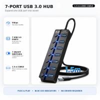 USB-Hubs-USB-Hub-3-0-7-Port-USB-Hub-Splitter-with-Individual-On-Off-Switches-1-5m-Long-Cable-High-Speed-5Gbps-USB-Expansion-Hub-for-Laptop-Desktop-PC-Black-36