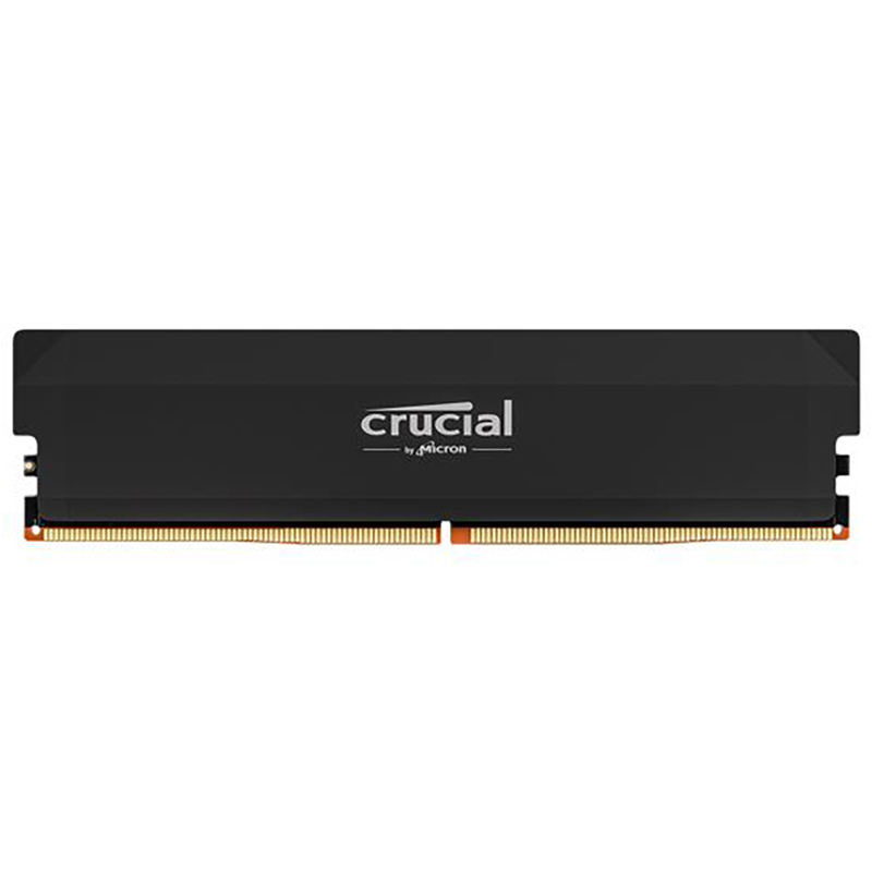 Crucial Pro 32GB (1x32GB) CP32G64C40U5BT 6400MHz CL40 DDR5 RAM - Black