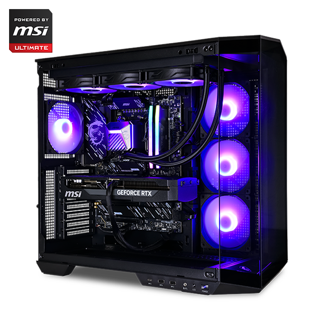 G9 Ryzen 7 9800X3D GeForce RTX 5080 Gaming PC - Powered by MSI 61161