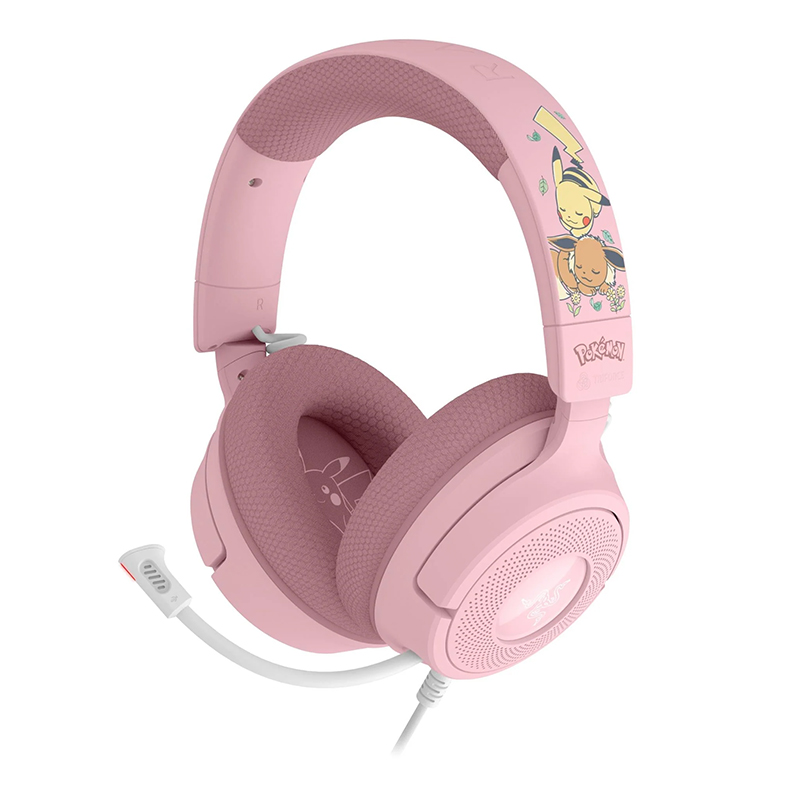 Razer Kraken V4 X Wired Gaming Headset - Pikachu/Eevee Edition (RZ04-05180800)