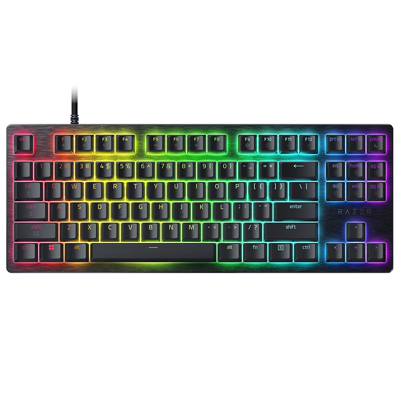 Razer Huntsman V3 HE Magnetic TKL 8KHz Hall Effect Magnetic Esports Gaming Keyboard - US Layout (RZ03-05920100)