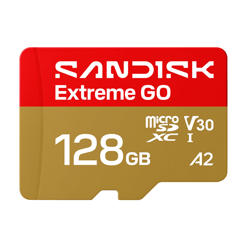 Sandisk 128G Extreme GO Micro SD UHS-I Card (SDSQXGN-128G-GN6MN)
