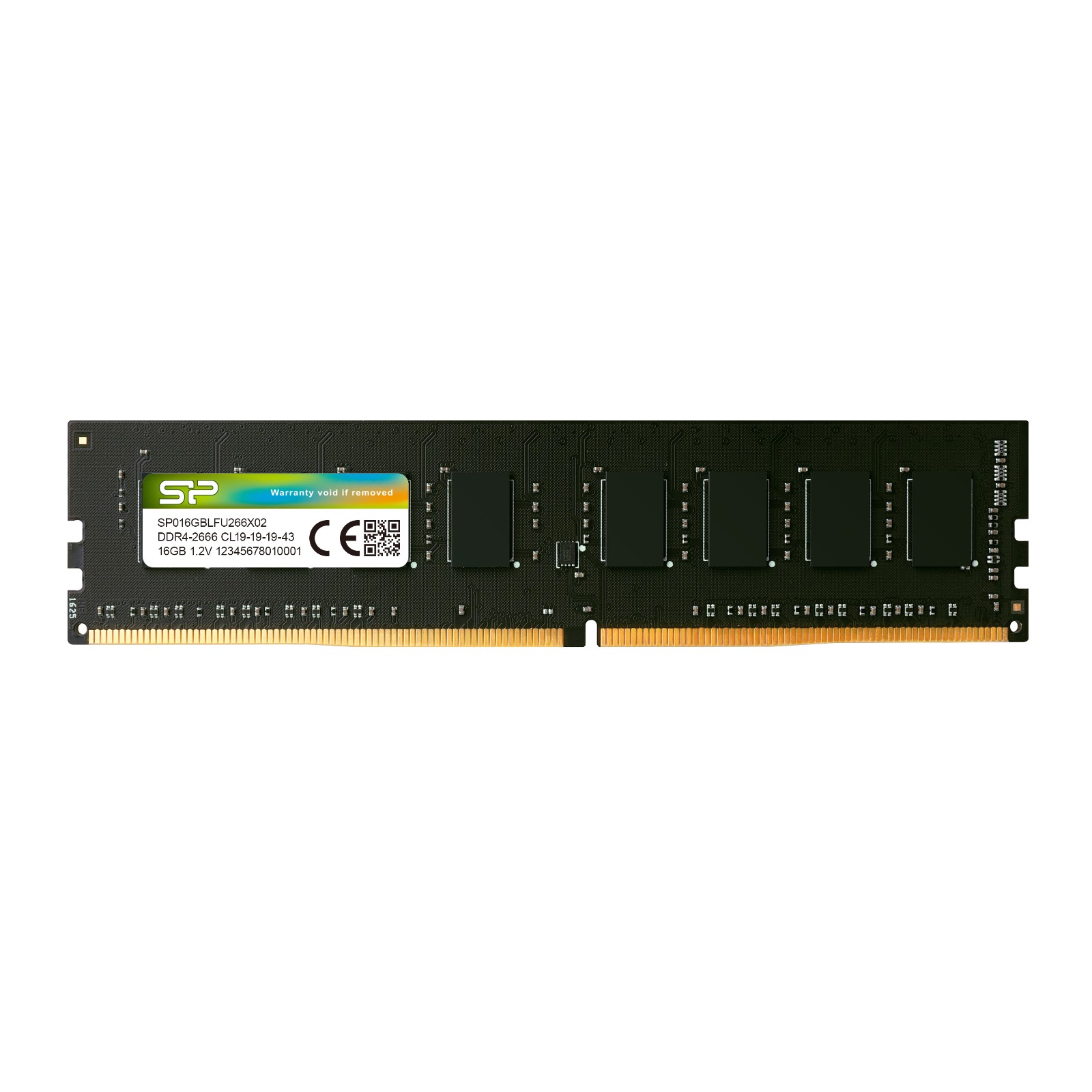 SP Silicon Power 16GB Desktop UDIMM 2666MT/s DDR4 RAM - SP016GBLFU266X02