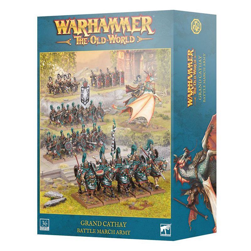 Games Workshop 06-217 Old World: Grand Cathay: Battle March Army (99122720014)
