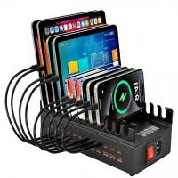300W 24‑Port USB C Multi‑Device Charging Station with Removable Dividers Multi‑Port Charger for Phones Tablets Home Office | Augearix