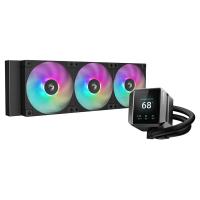 Deepcool MYSTIQUE 360 ARGB LCD Liquid CPU Cooler - Black (R-LX750-BKADSNC-G-1)