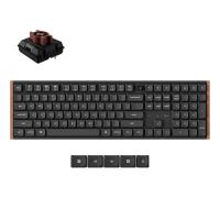 Keychron K5 Ultra 8K Wireless Custom Black Mechanical Keyboard - Milk POM Brown Switch (KBKCK5UH3)