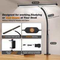 LED-Lights-17-Inch-Clamp-LED-Desk-Lamp-Stepless-Dimming-Colour-Temp-Adjustable-Flexible-Gooseneck-Eye-Caring-Task-Lamp-for-Study-Work-Augearix-3