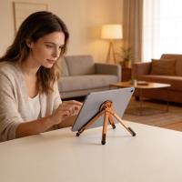 Laptop-Accessories-3-in-1-Portable-Laptop-Stand-with-Magnetic-Phone-Holder-Orange-Augearix-6