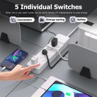 Powerboards-and-Adapters-Power-Board-with-Retractable-USB-C-Cable-5-Individual-Switched-AC-Outlets-2400W-Surge-Protected-Power-Strip-3M-Cord-White-Augearix-3