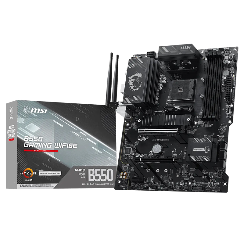 MSI B550 GAMING WIFI6E AM4 ATX Motherboard (B550 GAMING WIFI6E)