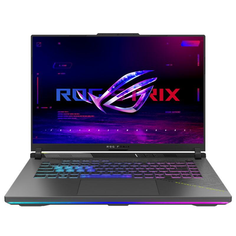 Asus ROG Strix G16 G614 16in FHD+ Ryzen 9 8940HX 512GB SSD 16GB RAM W11H Gaming Laptop - Eclipse Grey (G614PR-RV107W)