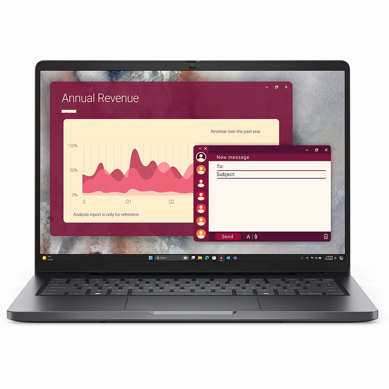 Dell Pro 14 14in FHD+ U5-235 512GB SSD 16GB RAM W11P Laptop (CTO515_PC14250_AU1Y)