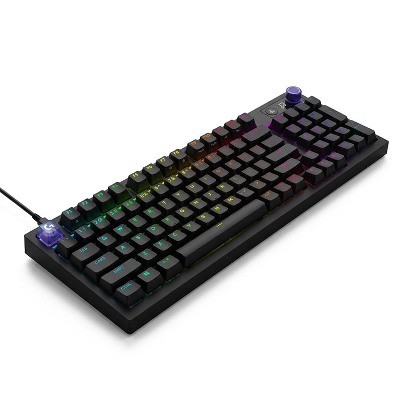 Logitech G316 X 98 98% Wired Black Gaming Keyboard with Tactile Switch (920-014207)