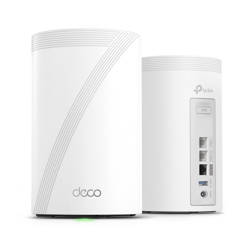 TP-Link Deco BE68 BE14000 Tri-Band Whole Home Mesh Wi-Fi 7 System - 2 Pack (Deco BE68 (2-Pack))
