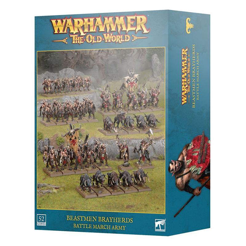 Games Workshop 08-112 Beastmen Brayherds: Battle March Army (99122716009)