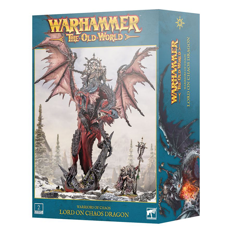 Games Workshop 08-19 Warriors Of Chaos: Lord On Chaos Dragon (99122701013)