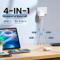 4-Port-40W-PD-Fast-Charger-AU-Plug-2-USB-C-PD-20W-2-USB-A-Multi-Port-Wall-Charger-Type-C-Power-Adapter-for-iPhone-Samsung-Augearix-2