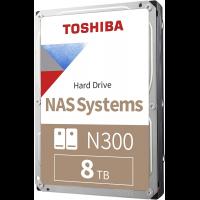 Toshiba 8TB NAS Internal Hard Drive HDD – CMR 3.5 Inch SATA 6Gb/s 7200 RPM 512MB Cache for RAID Network Attached Storage (HDWG780UZSVA)