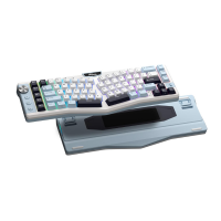 RK ROYAL KLUDGE A72 Alice Ergonomic Wireless Mechanical Keyboard w/Knob/Macro Keys/Touchable Nameplate, Tri-Mode 68% Gasket,Silent Switch, Sky Blue