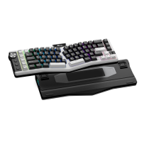 RK ROYAL KLUDGE A72 Alice Ergonomic Wireless Tri-Mode 68% Gasket Mechanical Keyboard w/Knob/Macro Keys/Touchable Nameplate, Beige Switch, Cloudy