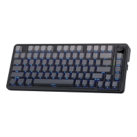 Redragon K673 GB 75% Wireless Gasket RGB Gaming 3-Modes 81 Keys PBT Compact Mechanical Hot-Swap Socket 5-Layer Noise Dampening Keyboard