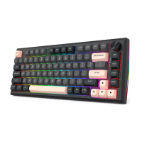 Redragon K687 PRO Wireless CNC Gasket Gaming Keyboard, 81 Keys Mechanical Keyboard w/Premium CNC Aluminum Board