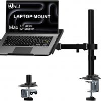 Laptop-Accessories-Single-Laptop-Notebook-Desk-Mount-Stand-Fully-Adjustable-Extension-with-C-clamp-Fits-up-to-17-inch-Laptops-Black-2