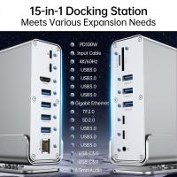 USB-Hubs-15-in-1-USB-C-Dock-Triple-4K-60Hz-Display-Gigabit-LAN-100W-PD-USB3-2-SD-TF-Audio-Augearix-15