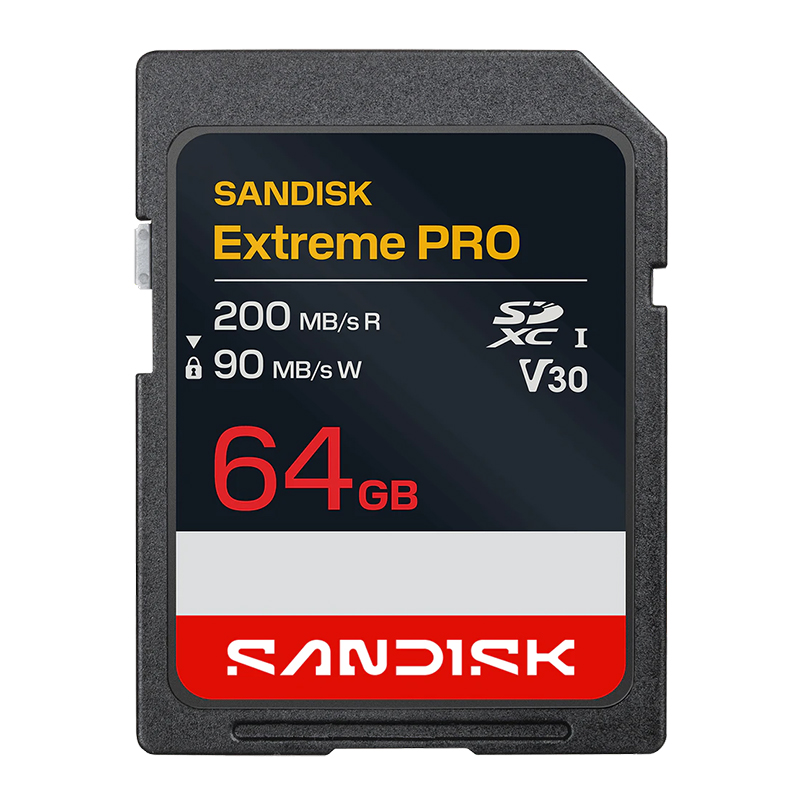 Sandisk 64GB Extreme Pro UHS-I SDXC Memory Card (SDSDXXU-064G-GSCIN)