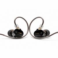 MOONDROP CHU III Dynamic Driver Wired IEM In-Ear Monitor Headphones - Black (MDCHU3BK)