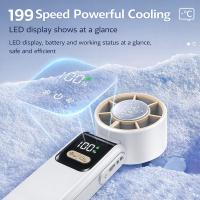 Personal-Fans-Foldable-Turbo-Cooling-Fan-199-Speeds-LED-Display-Type-C-Fast-Charge-Portable-Outdoor-Black-4