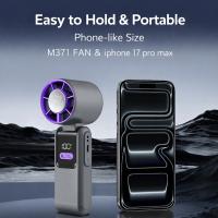 Personal-Fans-Foldable-Turbo-Cooling-Fan-199-Speeds-LED-Display-Type-C-Fast-Charge-Portable-Outdoor-Black-7