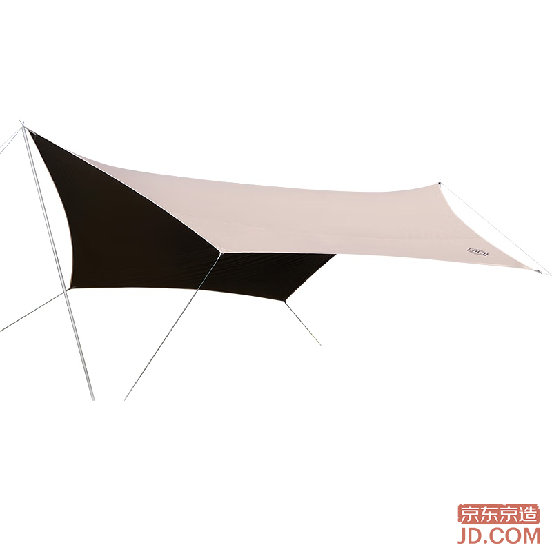 JD [6-layer black vinyl UV protection] Butterfly tarp 20m² outdoor camping gear sunshade rainproof tent for 6-8 people