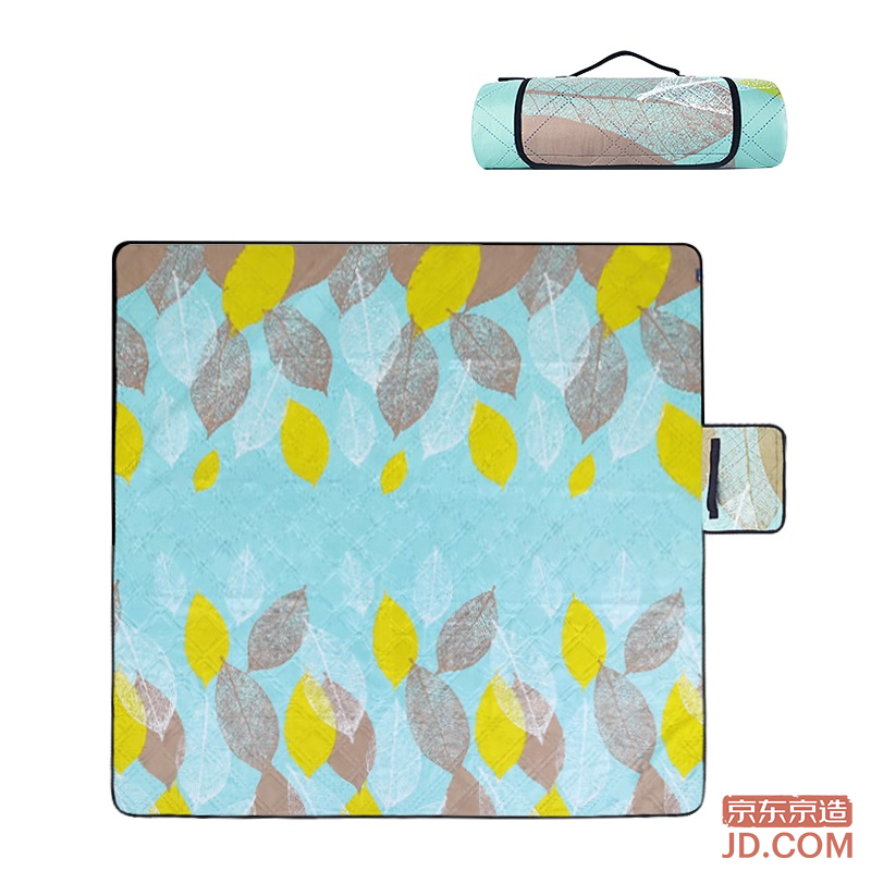 JD Outdoor Picnic Mat Park Tent Moisture-proof Camping Pad Ultrasonic Machine-washable Mat Early Spring 200*200cm