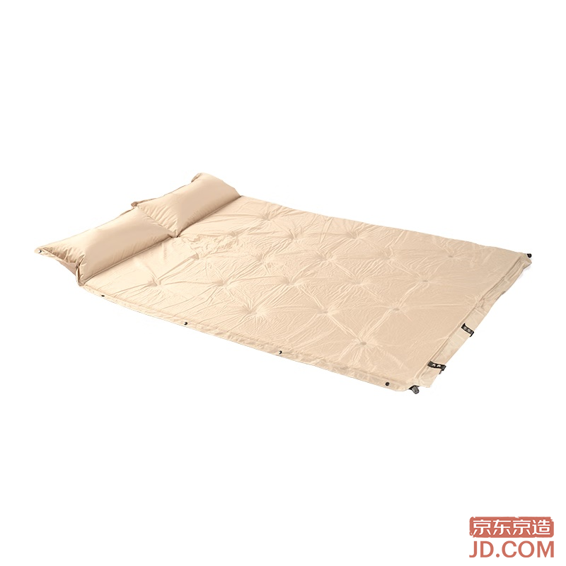 JD Automatic Inflatable Mattress Outdoor Camping Picnic Mat Double w/Pillow Air Bed Floor Mat
