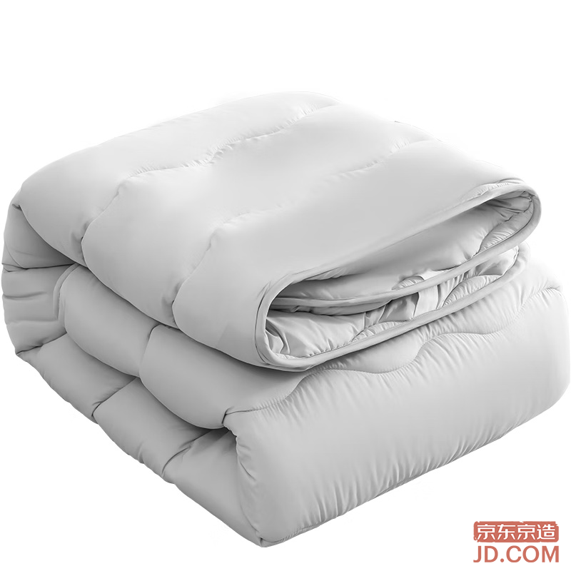 JD Four Season Cloud Soft Mattress 100% Virgin Feather Silk A-Class Mattress Topper Tatami 1.2x2m Elegant Gray