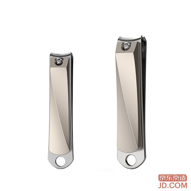 JD Blade Pro German Engineering Stainless Steel Nail Clippers High Hardness 2-Piece Set