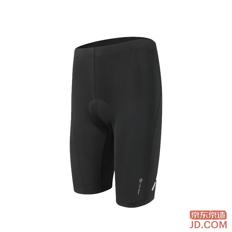 JD Men's Road Bike Cycling Shorts with Tech Pad, Black L
