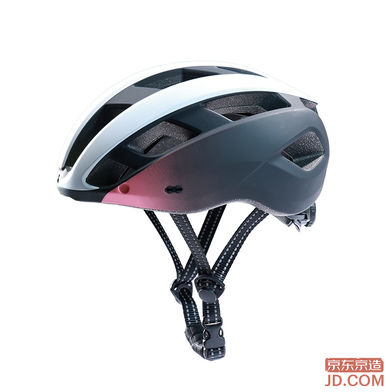 JD Bicycle Helmet for Mountain & Road Bikes, Aero Design, ZX21 Black Pink Gradient