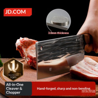 JD Series 5 Chef Knife Forged Dual-purpose Chopping Slicing Knife for Home Meat Cutting