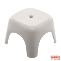 JD Classic Series Thick Plastic Stool for Adults & Kids Non-Slip Low Stool for Bathroom