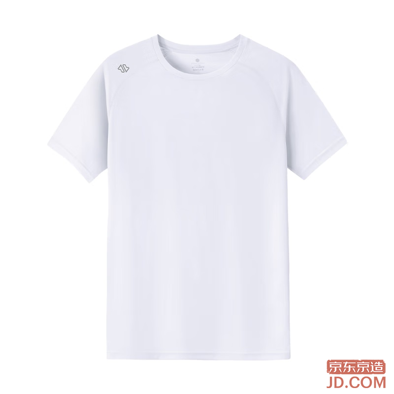 JD [100 Ultra-Light Quick-Dry] Sports T-Shirt Summer Outdoor Running Fitness Short Sleeve Men Misty Grey 2.0 2XL
