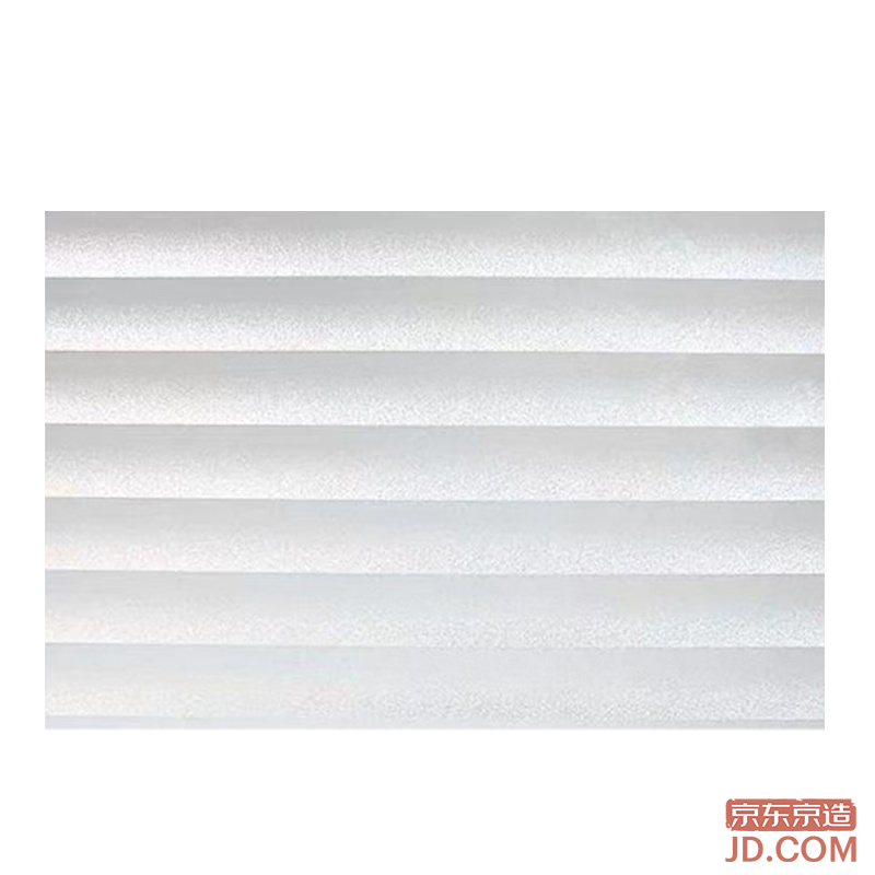 JD Louver Glass Privacy Film Adhesive-Free Static Cling 90*300cm for Windows, Bathroom, Toilet